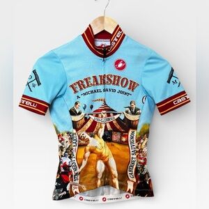Women’s Castelli Cycling Freakshow Jersey size XS Limited Edition